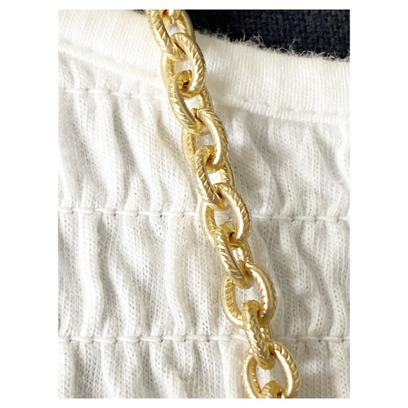 Lucky Brand Two Tone Charm Necklace - Picture 4 of 6